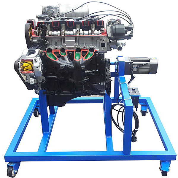 電控發(fā)動機(jī)解剖實訓(xùn)臺(圖1) 電控發(fā)動機(jī)解剖實驗臺,完全混合式活性污泥實驗裝置